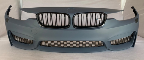 BMW 3 SERISI F30 2012-2018 IÇIN UYUMLU M3 GORUNUM ÖN TAMPON